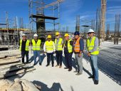 The MSC top managment, together with the project Managnent and Design team visited the site on 21/10/2023
